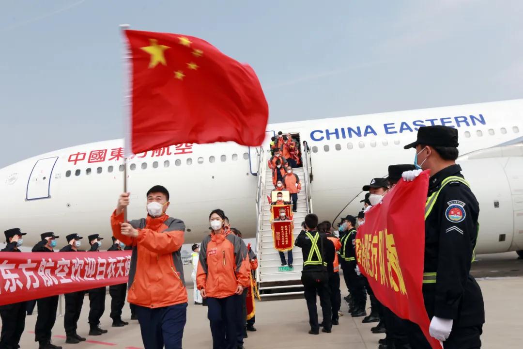 凱旋！西安國際醫(yī)學(xué)中心醫(yī)院支援湖北醫(yī)療隊(duì)回家