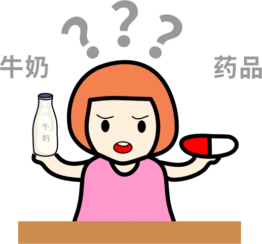 謹記！這些藥別和牛奶一起吃